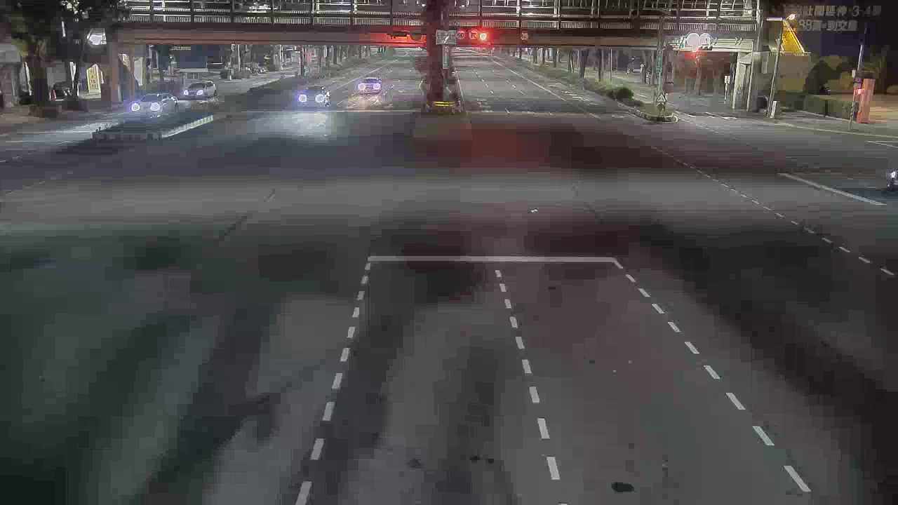 臺灣大道/河南路(右側車流往文心路)