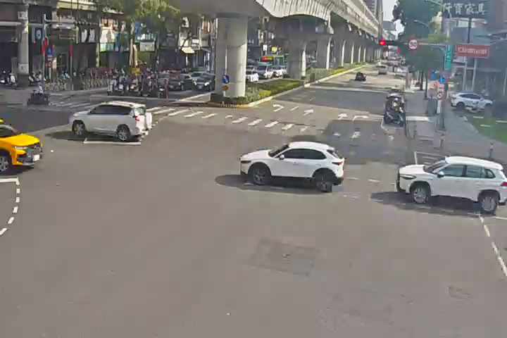 台中市道路 [08187]文心路/公益路(右側車流往向上路) Wenxin Rd./Gongyi Rd.( Right side Traffic flow to Xiangshang Rd.) 距離573公尺