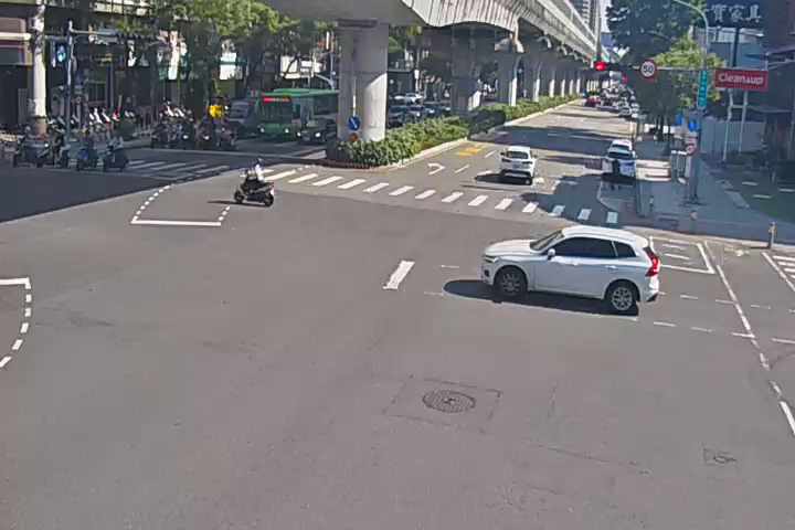文心路/公益路(右側車流往向上路) Wenxin Rd./Gongyi Rd.( Right side Traffic flow to Xiangshang Rd.)
