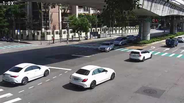文心路/向上路(右側車流往五權西路)Wenxin Rd./Xiangshang Rd.(Right side Traffic flow to Wuquan W. Rd.)