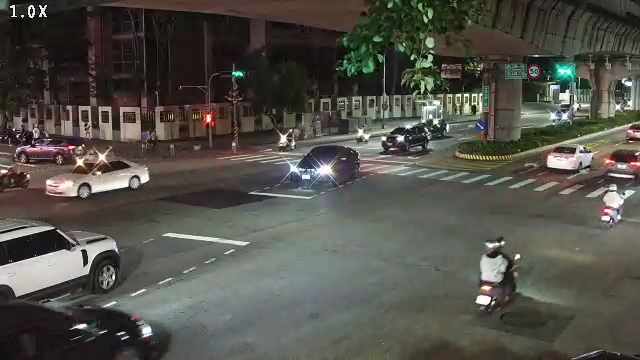 文心路/向上路(右側車流往五權西路)Wenxin Rd./Xiangshang Rd.(Right side Traffic flow to Wuquan W. Rd.)