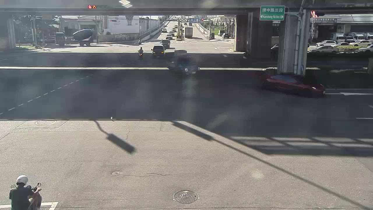 朝馬路/環中路(往工業區拍攝)
