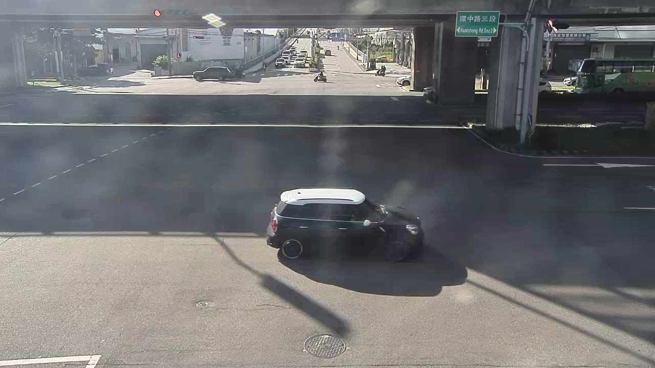 朝馬路/環中路(往工業區拍攝)
