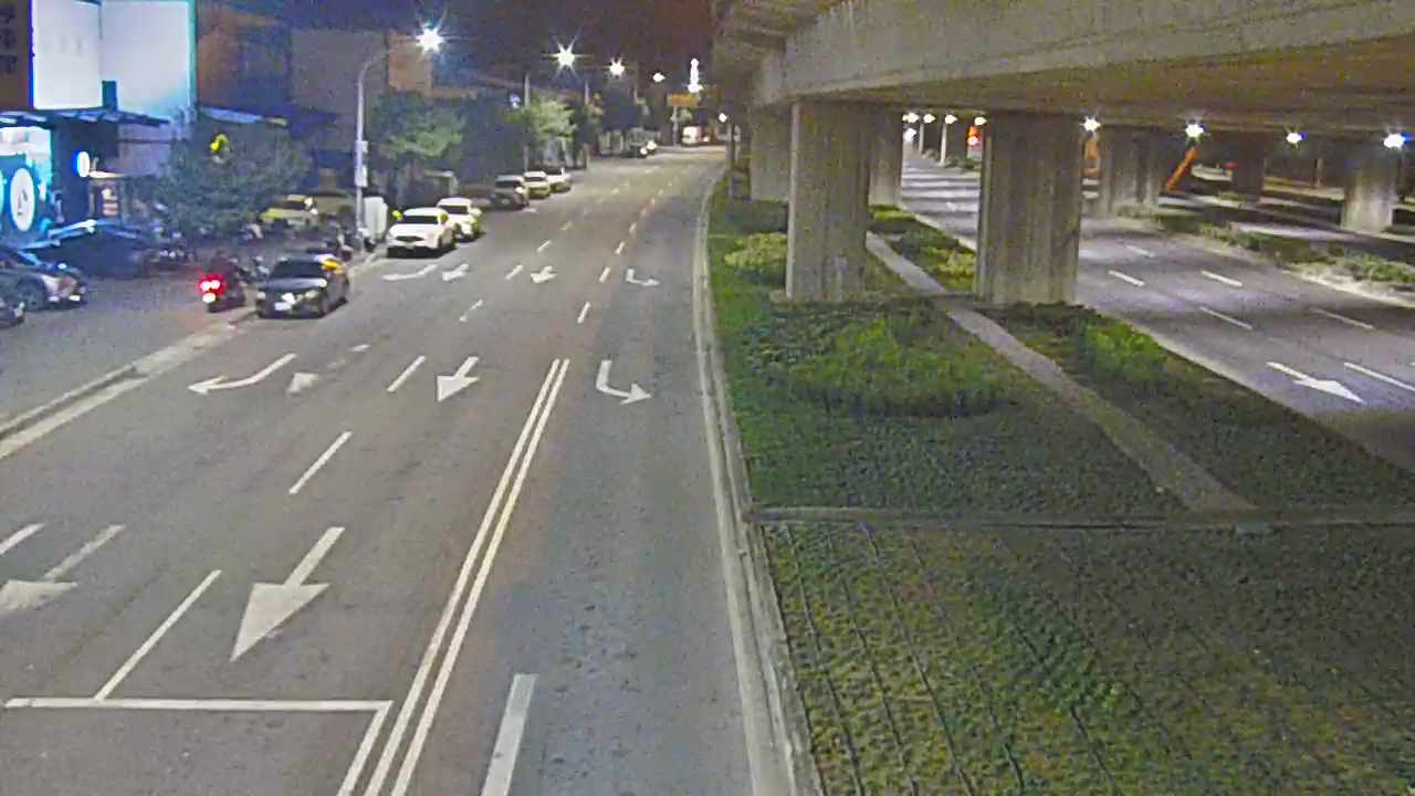 環中路/廣福路(右側車流往台灣大道)