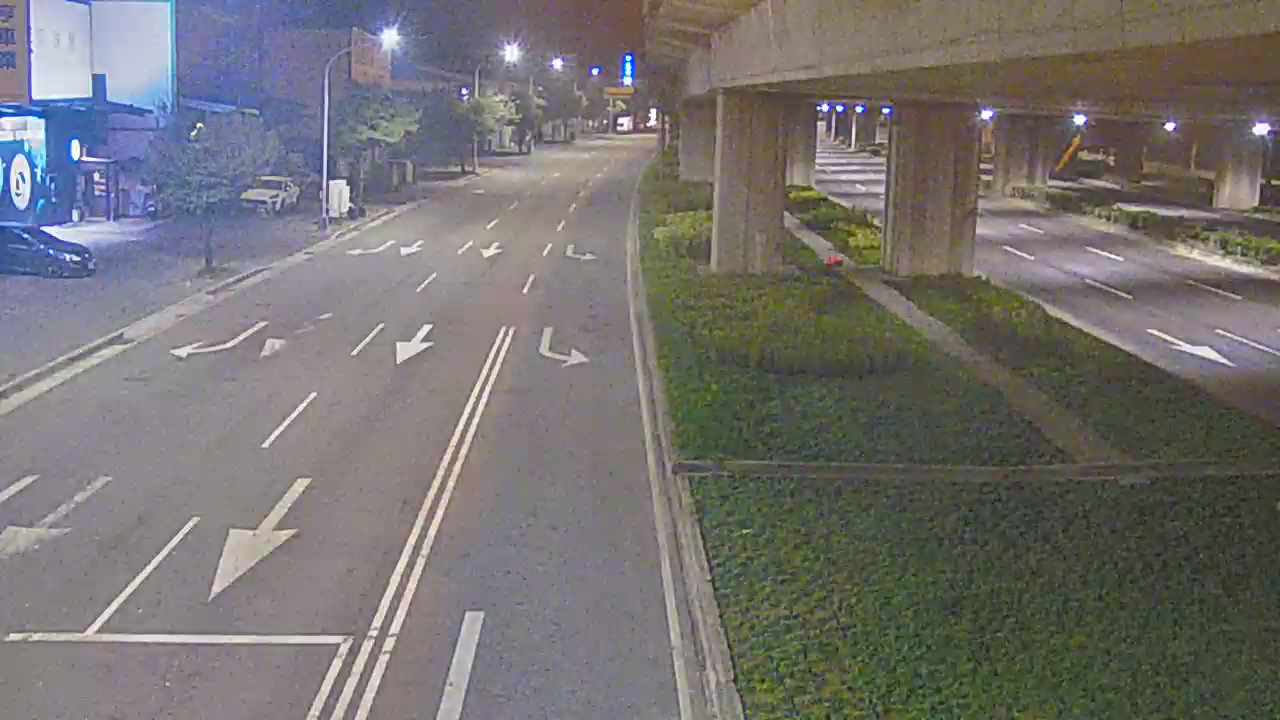 環中路/廣福路(右側車流往台灣大道)