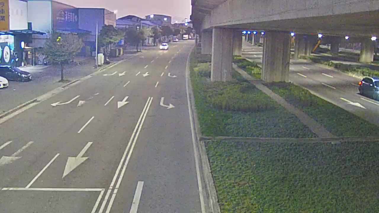 環中路/廣福路(右側車流往台灣大道)