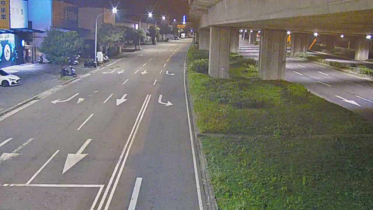 環中路/廣福路(右側車流往台灣大道)