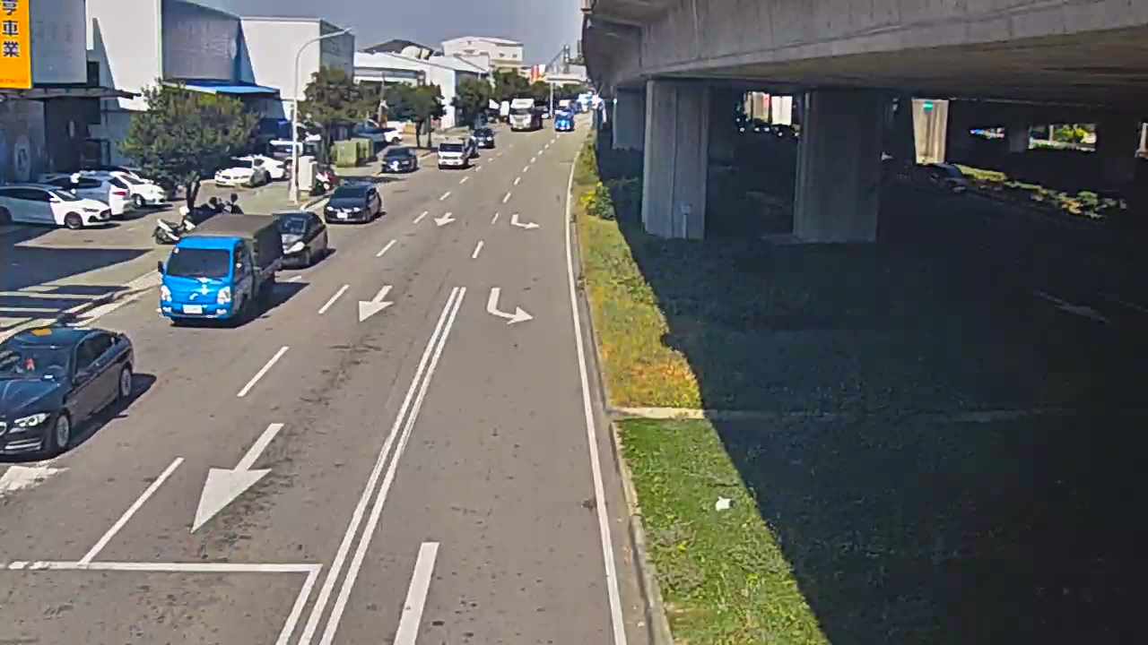 環中路/廣福路(右側車流往台灣大道)