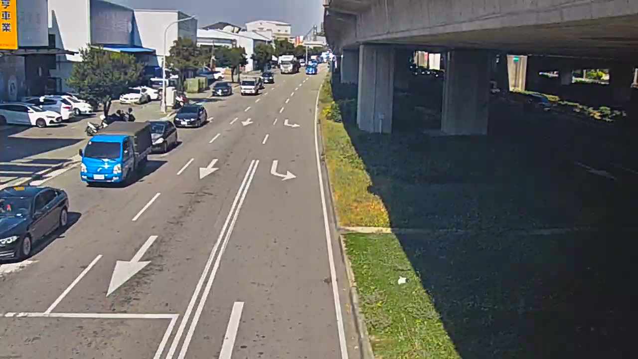 環中路/廣福路(右側車流往台灣大道)