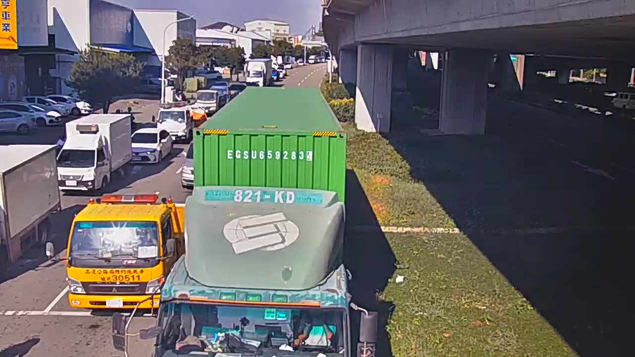 環中路/廣福路(右側車流往台灣大道)