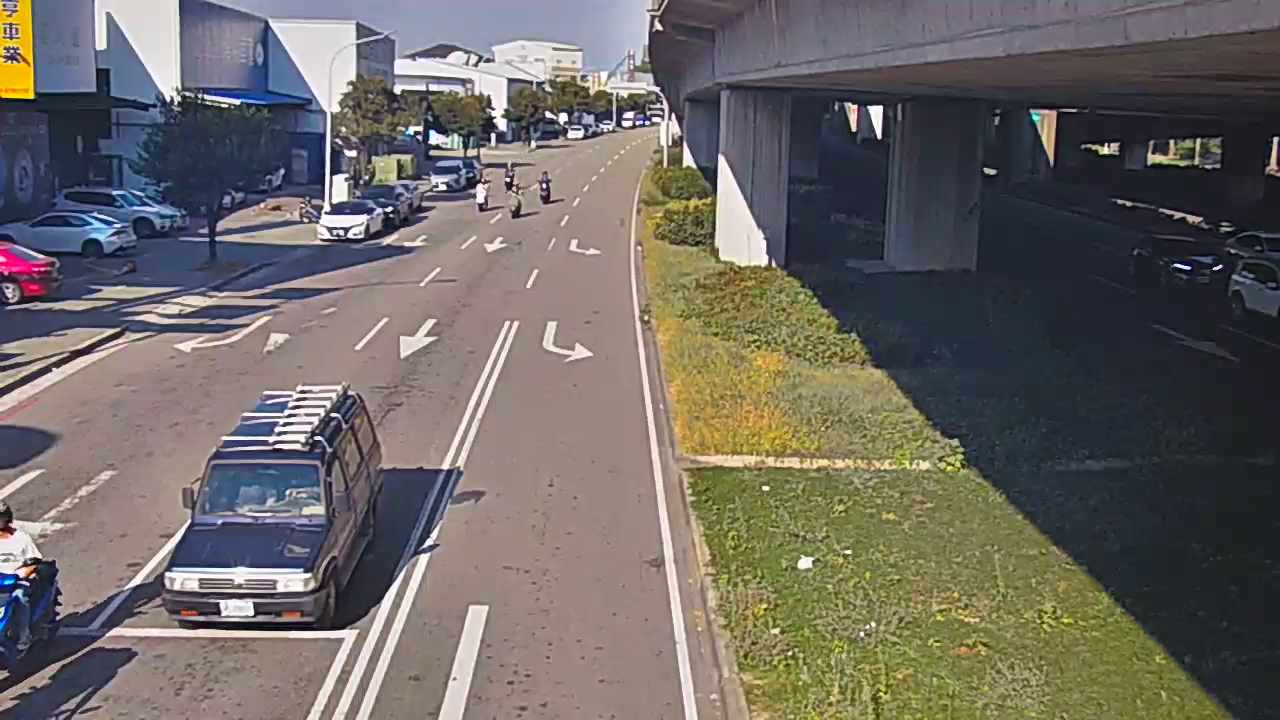 環中路/廣福路(右側車流往台灣大道)