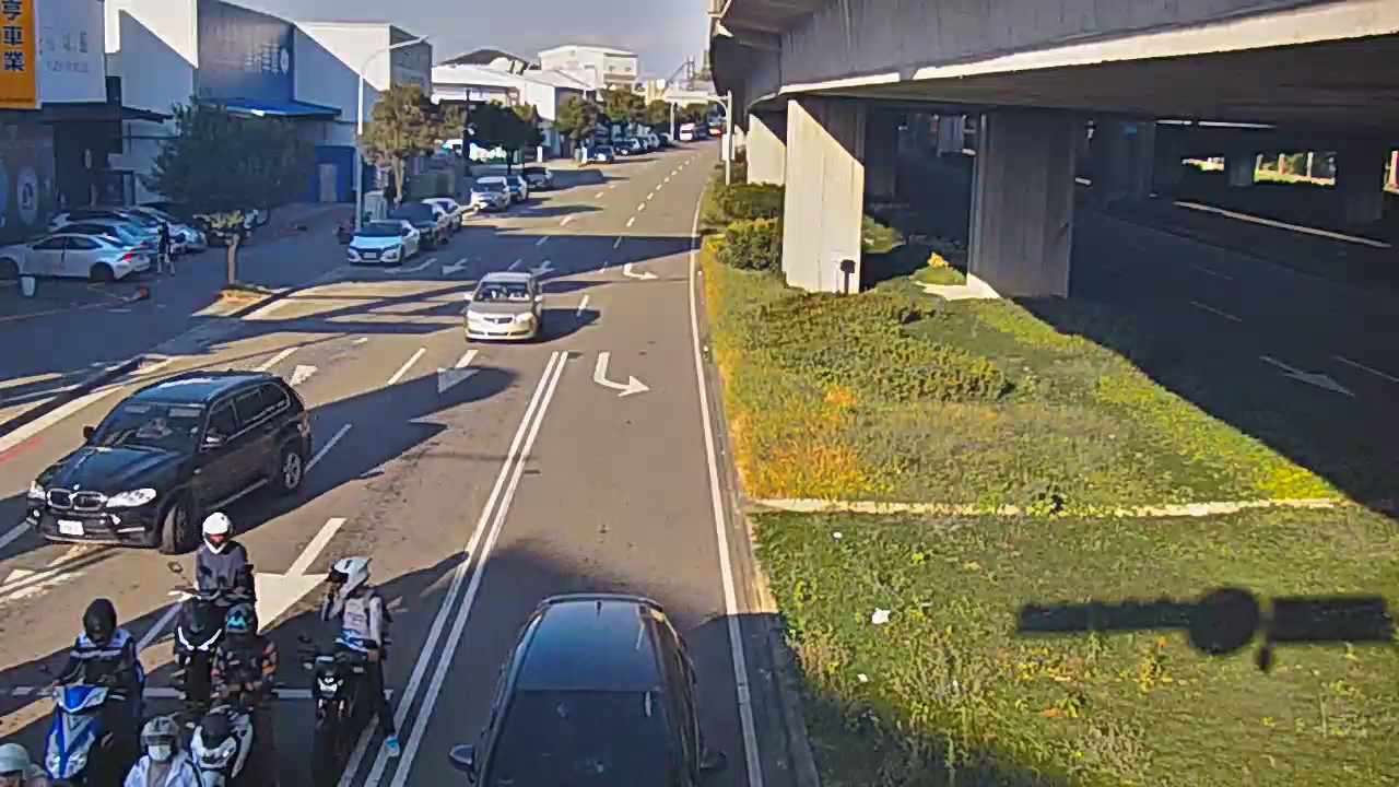 環中路/廣福路(右側車流往台灣大道)