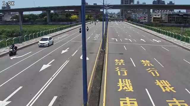 台中市  [12310]甲堤南路/立元一橋 (右側車流往德芳南路) Jiati S. Rd./Liyuan No.1 Bridge (Right side Traffic flow to Defang S. Rd.) 距離1.7公里 氣溫29.3度