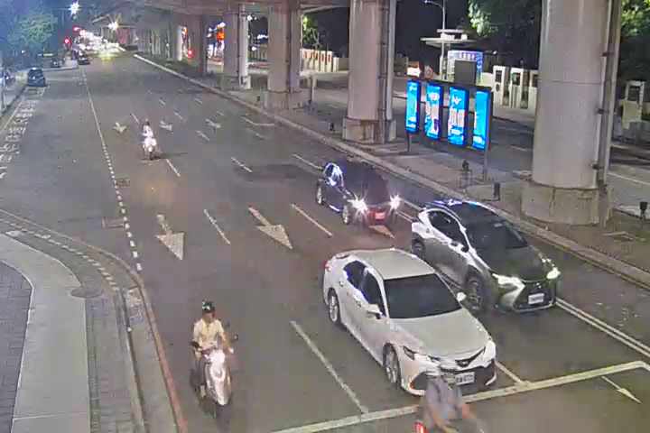 文心路/向上南路(右側車流往台灣大道)Wenxin Rd./Xiangshang S. Rd. (Right side Traffic flow to Taiwan Blvd)