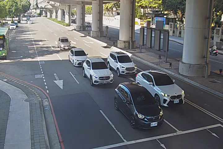 文心路/向上南路(右側車流往台灣大道)Wenxin Rd./Xiangshang S. Rd. (Right side Traffic flow to Taiwan Blvd)