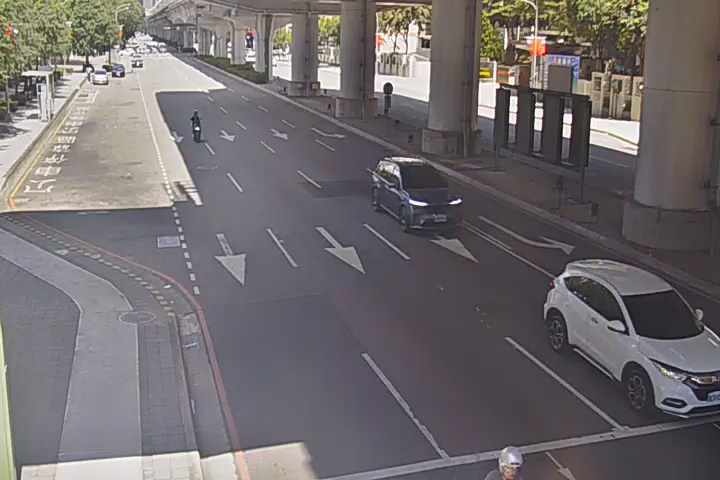 文心路/向上南路(右側車流往台灣大道)Wenxin Rd./Xiangshang S. Rd. (Right side Traffic flow to Taiwan Blvd)