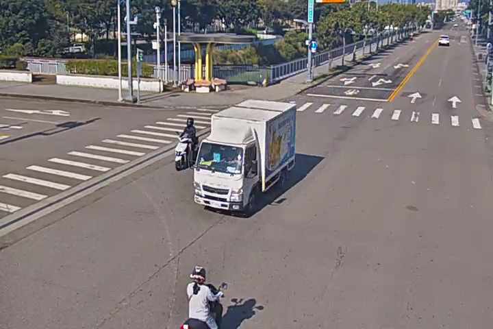 黎明路/廣福路(車流往中清路)