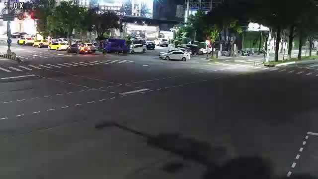 台灣大道/惠中路(右側車流往市政路)