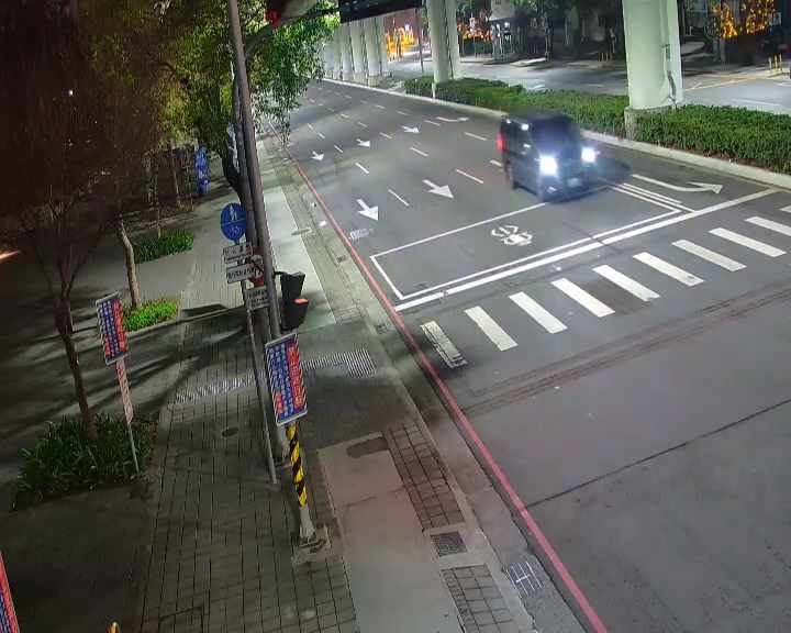 文心路/大墩十九街(右側車流往台灣大道)