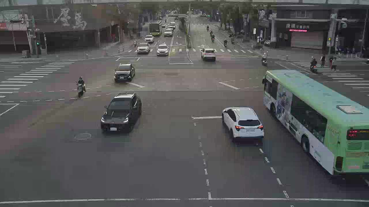 公益路/文心路(右側車流往忠明南路)