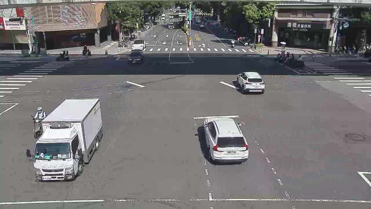 公益路/文心路(右側車流往忠明南路)