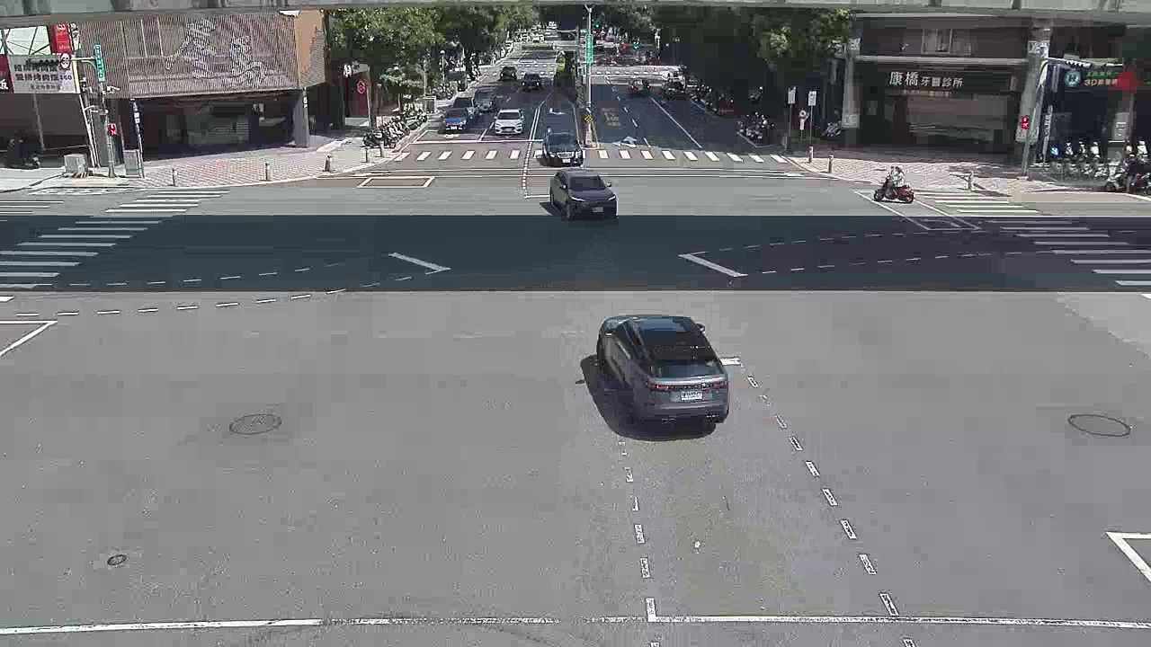 公益路/文心路(右側車流往忠明南路)