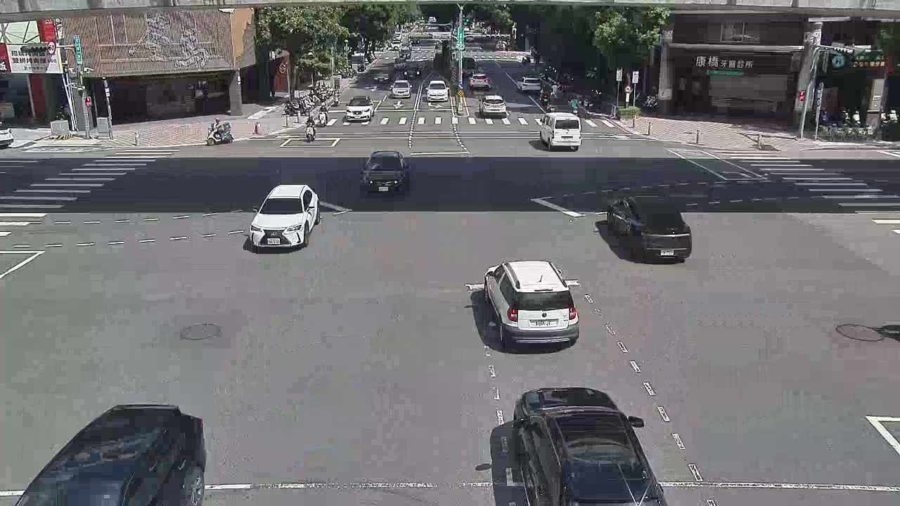 公益路/文心路(右側車流往忠明南路)