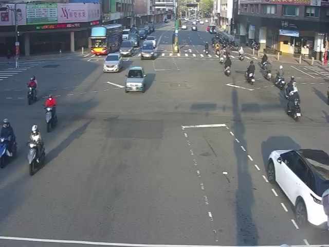 五權西路/文心路(右側車流往南屯交流道)