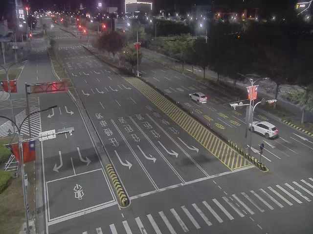 市政路/環中路(右側車流往文心路)