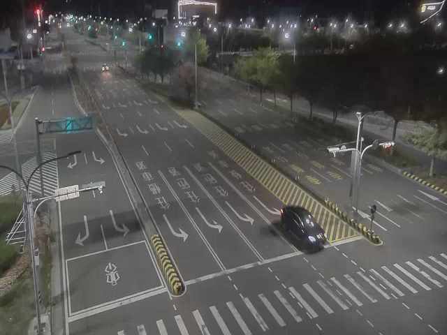 市政路/環中路(右側車流往文心路)