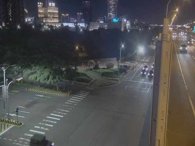 市政路/環中路(右側車流往文心路)