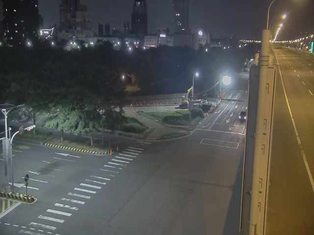 市政路/環中路(右側車流往文心路)