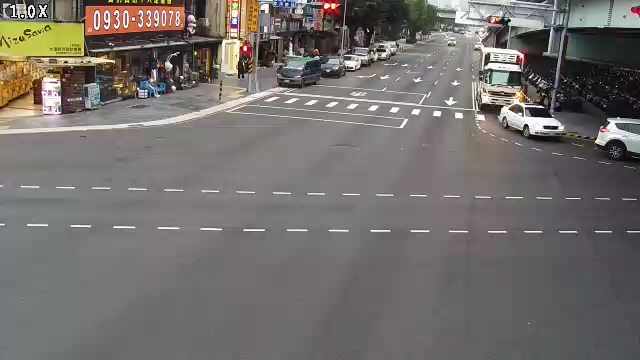 臺灣大道/黎明路(車流往文心路)