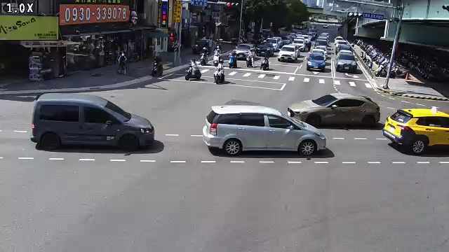 台灣大道/黎明路(車流往文心路)