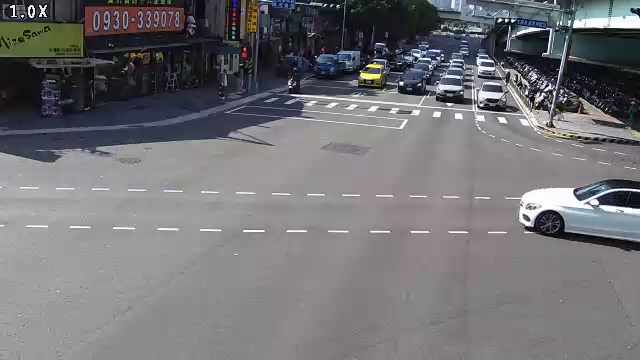 台灣大道/黎明路(車流往文心路)