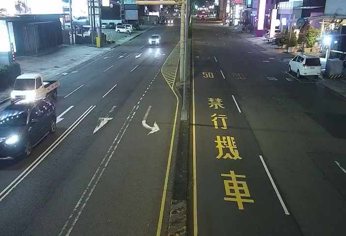 五權西路/益豐路(右側車流往南屯交流道)