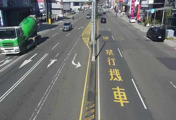 五權西路/益豐路(右側車流往南屯交流道)