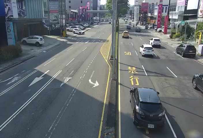 五權西路/益豐路(右側車流往南屯交流道)
