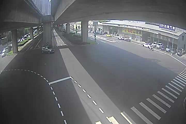 環中路/青海路(右側車流往台灣大道)