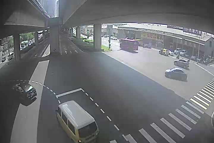 環中路/青海路(右側車流往台灣大道)