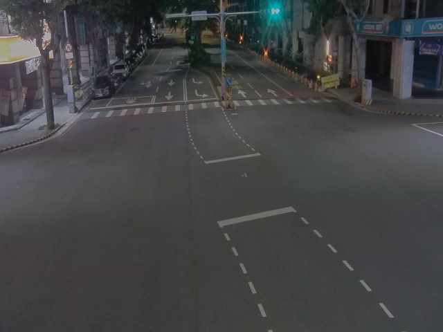 公益路/黎明路(右側車流往環中路)
