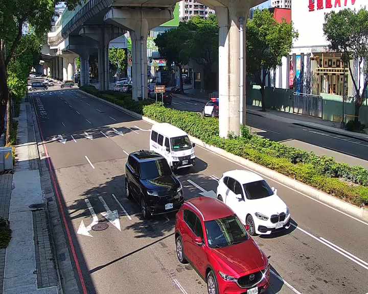 文心南路/文心南六路(右側車流往五權西路)Wenxin S. Rd./ Wenxin S. 6th Rd.(Right side Traffic flow to Wuquan W. Rd.)