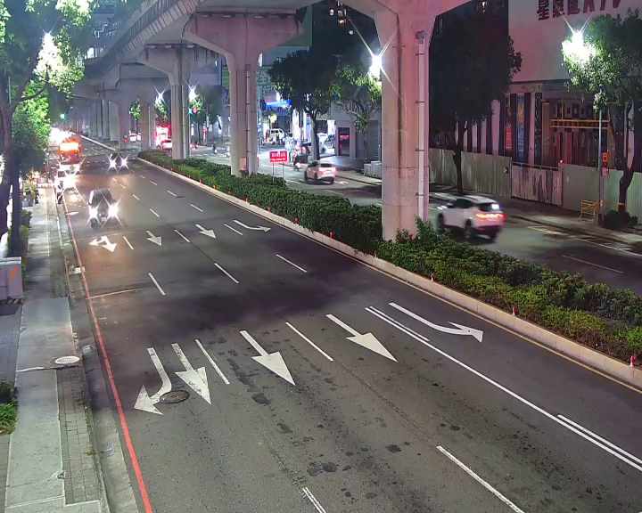 文心南路/文心南六路(右側車流往五權西路)Wenxin S. Rd./ Wenxin S. 6th Rd.(Right side Traffic flow to Wuquan W. Rd.)