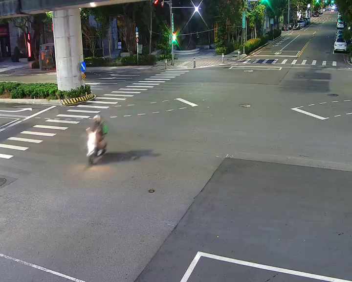 文心南五路/文心南路(右側車流往黎明路)