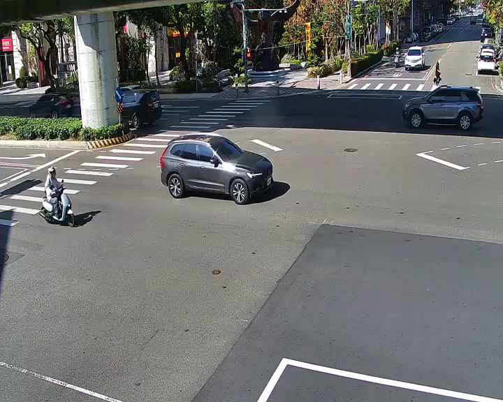 文心南五路/文心南路(右側車流往黎明路)